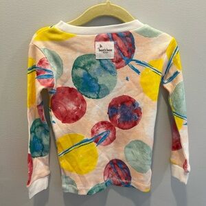 Burt's Bees Kids Colorful Planet Print Shirt